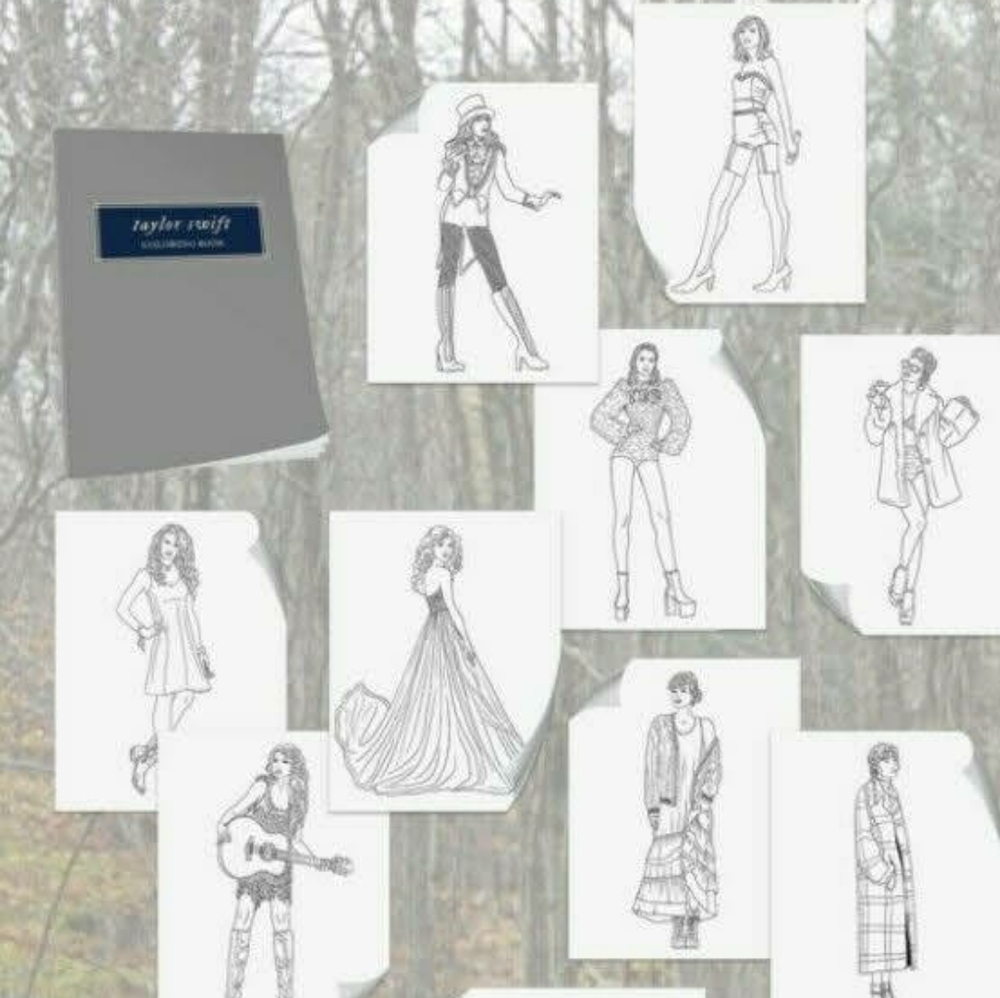 New Limited Eras Taylor Swift Coloring Book